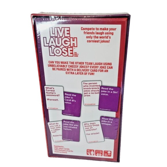 Live Laugh Lose – The Party Game of Corny Joke Battles-From WHAT DO YOU MEME? - Picture 11 of 14